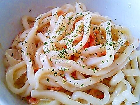 桜えびのクリームうどん